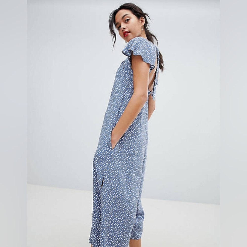 French Connection Floral Slouchy Jumpsuit